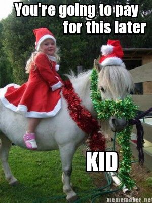 Horses - Xmas - Kid